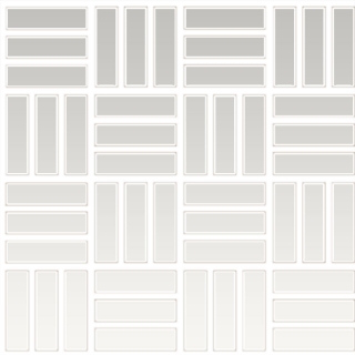 Picture of Daltile - Color Wheel Mosaic Lattice Weave Matte Arctic White