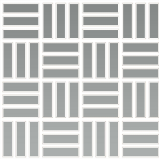 Picture of Daltile - Color Wheel Mosaic Lattice Weave Matte Desert Grey