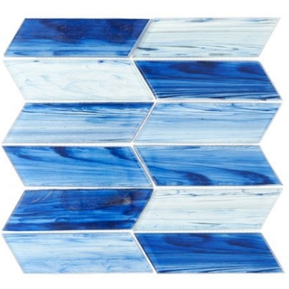 Picture of SOHO Studio Corp - Brook Chevron Azur