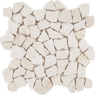 Picture of SOHO Studio Corp - Pebblestone Tumbled Lovina White