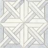 Picture of Emser Tile - Alluro Mosaic Mini Castle Silver