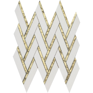 Picture of Emser Tile - Impulse White Chevron