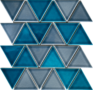Picture of Bati Orient - Triangle Grey Blue Mix