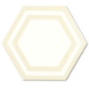 Picture of Adex USA - Floor Hexagon Deco Bone
