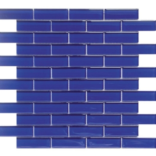 Picture of MiR Mosaic - Color Palette Mosaic Brick Cobalt Blue