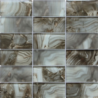 Picture of Bati Orient - Onyx Pattern Grey Green