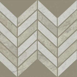 Picture of Shaw Builder - Del Ray Mosaic Chevron Thala Gray