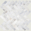 Picture of Shaw Builder - Estate Mosaic Herringbone Cashmere White