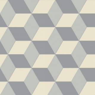 Picture of Bisazza Mosaico - Cementiles Decorations Hex Cubic Platino