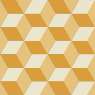 Picture of Bisazza Mosaico - Cementiles Decorations Hex Cubic Sun