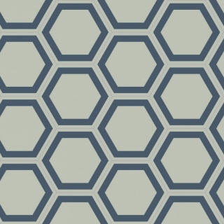 Picture of Bisazza Mosaico - Cementiles Decorations Hex Honey Bismarck