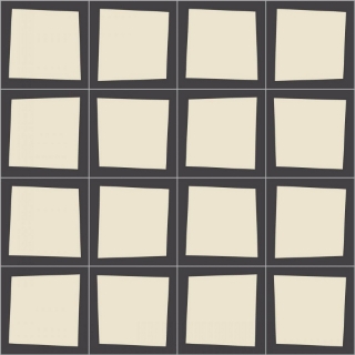 Picture of Bisazza Mosaico - Cementiles Decorations Square Carreau BW