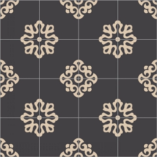 Picture of Bisazza Mosaico - Cementiles Decorations Square Flakes Marquinia