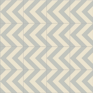 Picture of Bisazza Mosaico - Cementiles Decorations Square Zag Frost