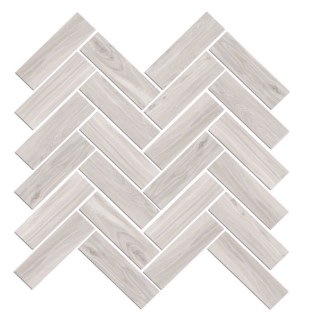 Picture of Milestone - Mood Wood Herringbone White