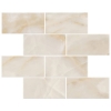 Picture of Milestone - Onyx Mosaic Brick Polished Beige