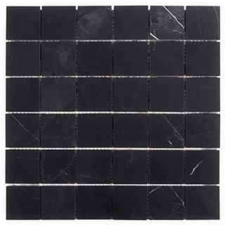 Picture of SOHO Studio Corp - Nero Marquina Mosaic 2 x 2 Mosaic