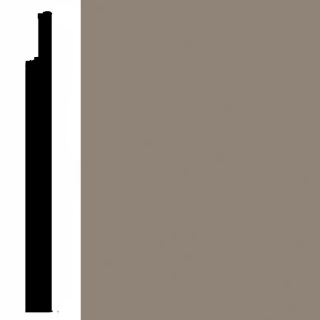 Picture of VPI Corp. - Low Dirt Retention Wallbase LDR8 4 1/2-inch Smoke