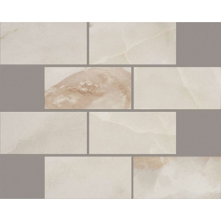 Picture of Shaw Builder - Onyx Brick Mosaic Polish 3 x 6 Ivory