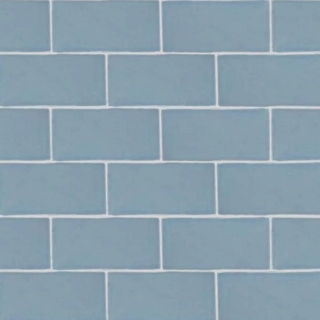 Picture of Nanda Tiles - Maritime 3 x 6 Glossy Folly Blue