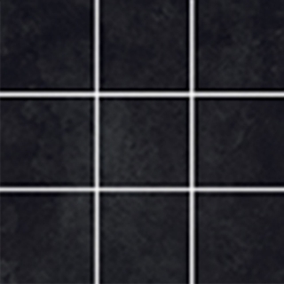 Picture of Stone Peak - Wave Mosaic 4 x 4 Honed Coal