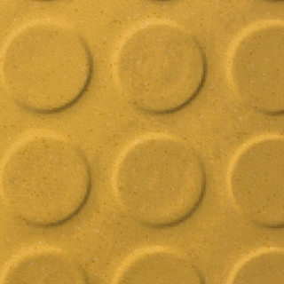 Picture of Johnsonite - Color Splash Raised Round Golden Flash