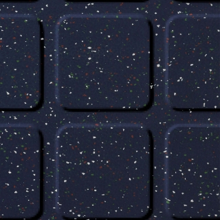 Picture of Johnsonite - Color Splash Raised Square Echo lake