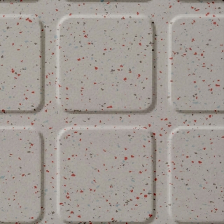 Picture of Johnsonite - Color Splash Raised Square Greenbluff