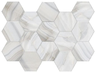 Picture of Happy Floors - Athena Hexagon Plata/Natural