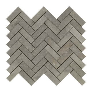 Picture of Happy Floors - Salt Stone Herringbone Mosaic Ash