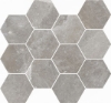 Picture of Happy Floors - Salt Stone Hexagon Mosaic Ash