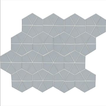 Picture of Daltile - Stagecraft Kaleidoscope Mosaic Gloss Desert Gray