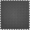 Picture of Perfection Floor Tile - Diamond Plate Dark Gray