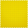 Picture of Perfection Floor Tile - Coin Yellow
