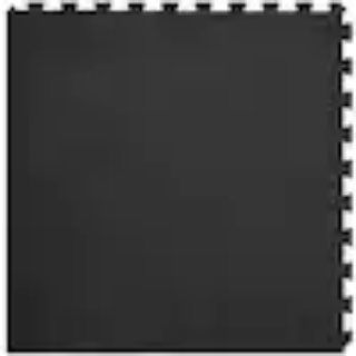 Picture of Perfection Floor Tile - Leather Look Black Rhino