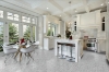 Picture of Elon Tile & Stone - Herringbone Mosaics 1 x 4 Bianco Carrara Polished