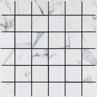 Picture of Elon Tile & Stone - Nuance Mosaic Calacatta Semi Polished