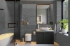 Picture of Elon Tile & Stone - Slate 3 x 6 Grey Basalt Honed