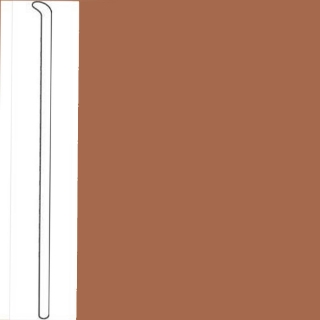 Picture of Tarkett - Traditional Wall Base Toeless 1/8 2 1/2 Inch Red Clay