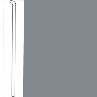 Picture of Tarkett - Traditional Wall Base Toeless 1/8 2 1/2 Inch Cool Metal