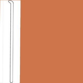 Picture of Tarkett - Traditional Wall Base Toeless .080 2 1/2 Inch Hot Spice