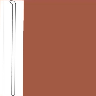 Picture of Tarkett - Traditional Wall Base Toeless .080 6 Inch Sailor Red