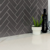 Picture of Shaw Builder - Baker Blvd Herringbone Carbon Glossy