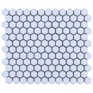 Picture of SOHO Studio Corp - Simple Mosaic Rimmed Penny Rounds Azure