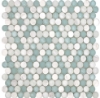 Picture of Happy Floors - SoBe Penny Round Aqua