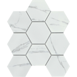 Picture of Emser Tile - Elegan 4 Hex Calacata