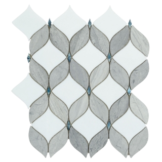 Picture of Anthology Tile - D-Lux Pearl Adley Mosaic Adley Grey