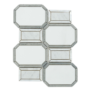 Picture of Anthology Tile - D-Lux Pearl Avignon Mosaic Avignon Pearl White