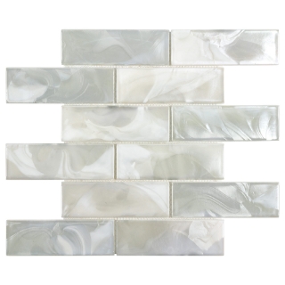 Picture of Anthology Tile - Mystic Glass Brick Mosaic Cosmic