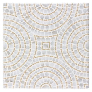 Picture of Anthology Tile - On the Edge Halo Halo Gold
